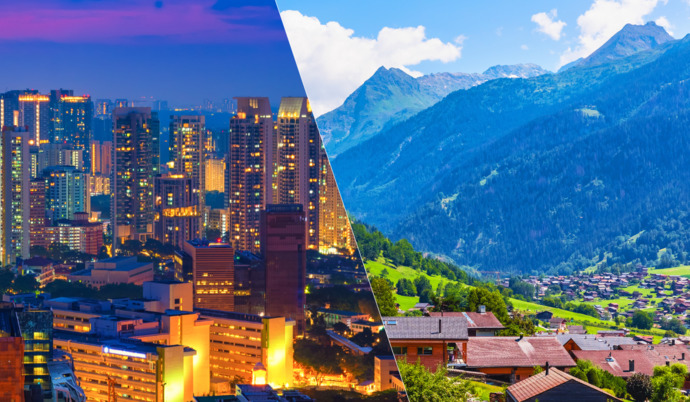 Would you rather raise a family with your partner in the city or out in the countryside?