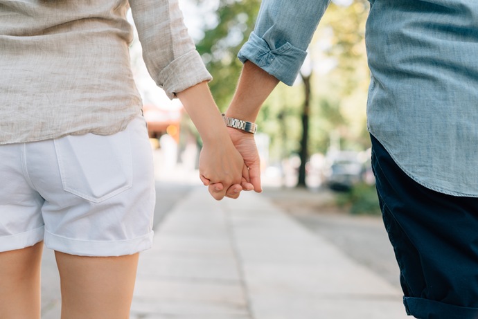 Would you rather hold the hands of your partner all the time in public or never hold hands at all?