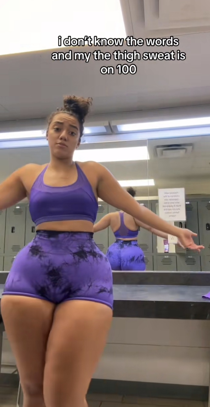 Do you think you can win against her in a fight? Especially given her size and how huge her thighs are?