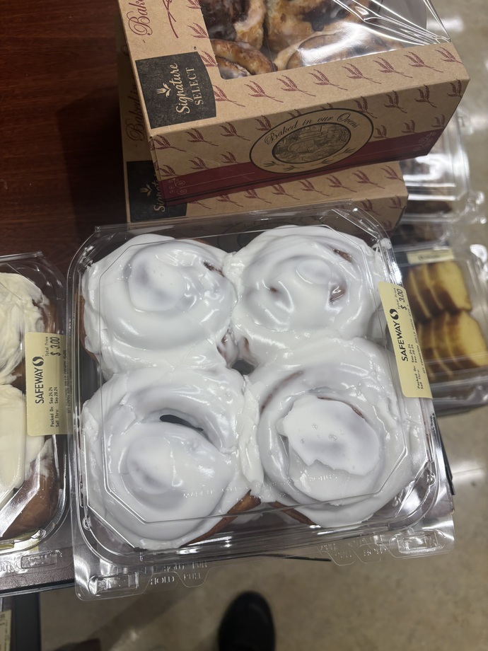 Which cinnamon roll ?