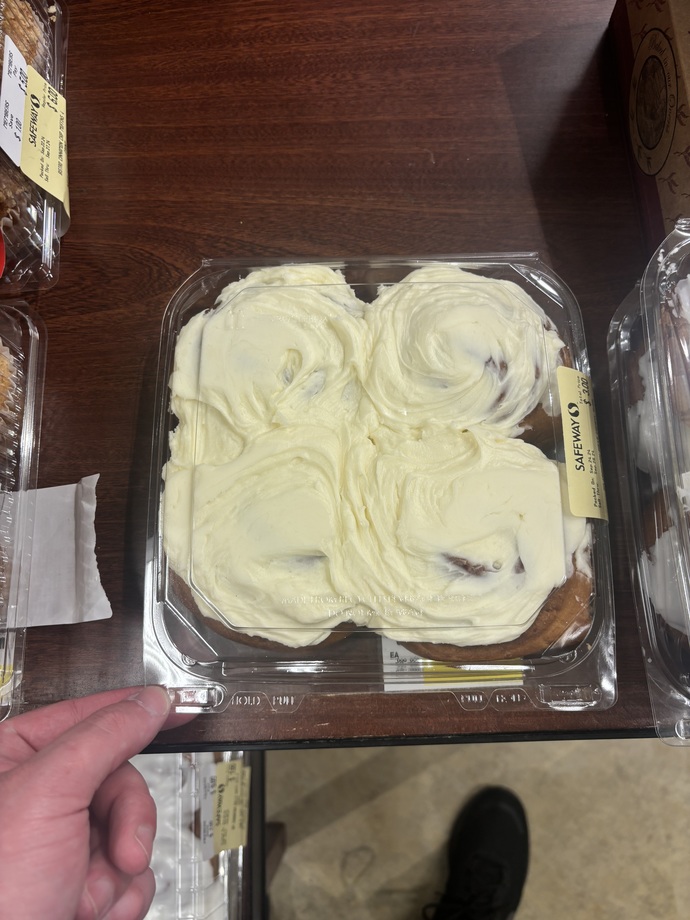 Which cinnamon roll ?