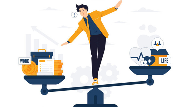 How do you maintain a healthy work-life balance in a demanding job?