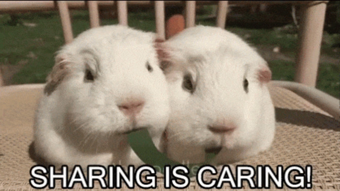Is sharing caring?