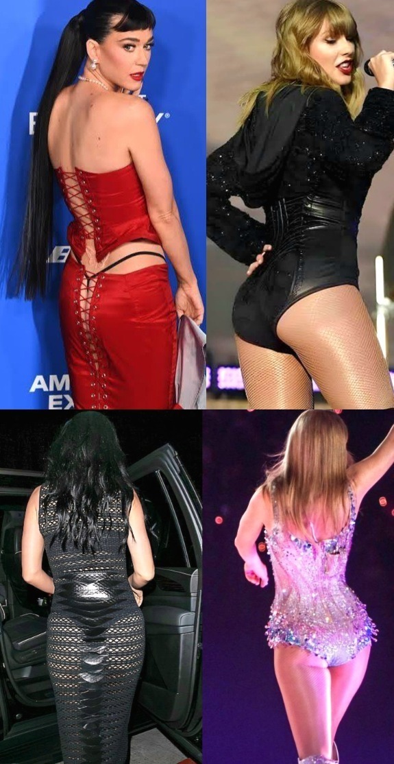 Do you agree that Taylor Swift is thicker and juicier than Katy nowadays? And alsp that she looks hotter after she gained weight?