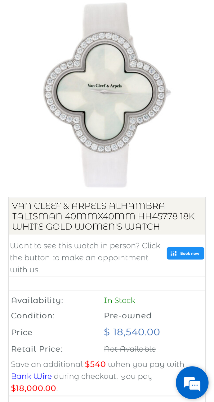 What’s the most expensive thing you have? Would you pay 18 thousand$ for a pre owned watch? ?