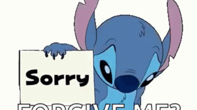 Is it difficult for you to apologize?