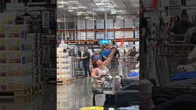 What would you do if you saw a Karen yelling to a Halloween statue decoration?