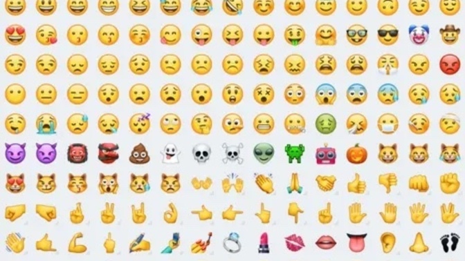 What is your first 3 frequently used emojis?