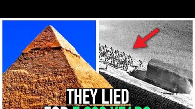 So, who thinks the Great Pyramid was built by the Egyptians?