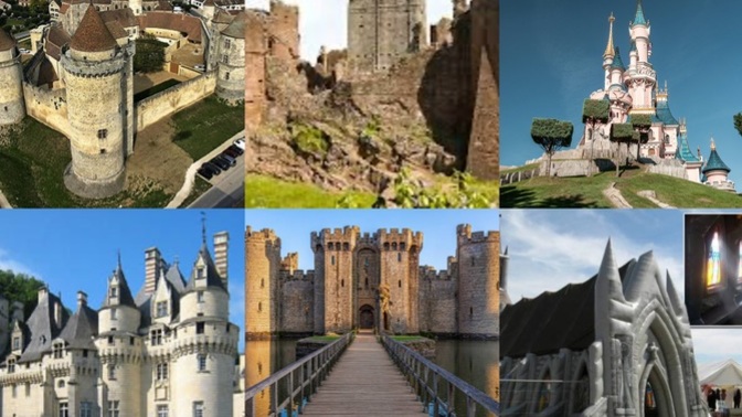 Which castle looks the best? And Have u ever lived in a castle?