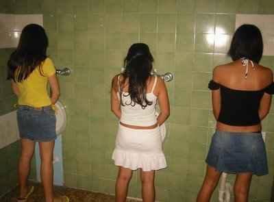 Do women get disgusted seeing Urinals?