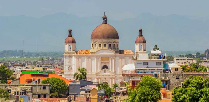 Is the civil unrest in Haiti only in the capital, or is it everywhere?