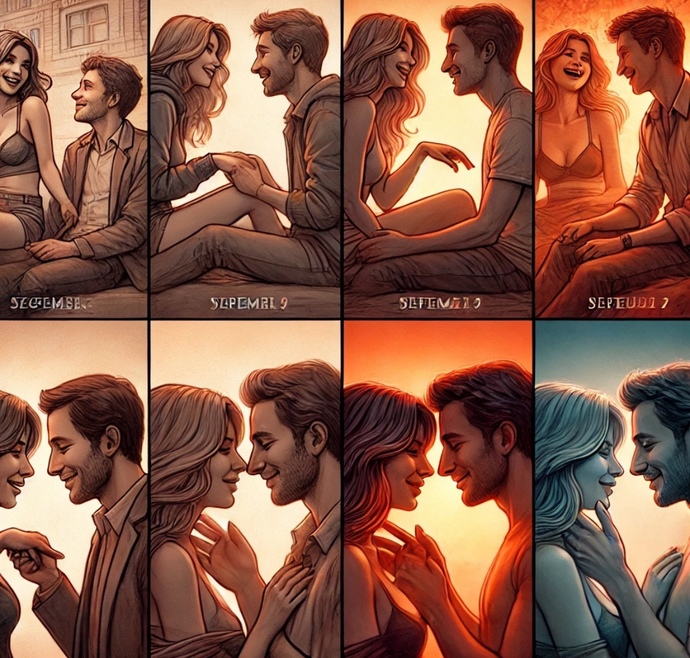 How do you think chemistry between two people evolves over time?