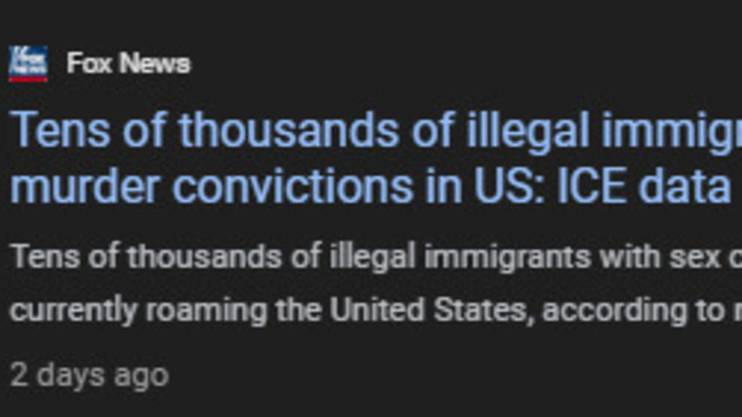 Harris-Biden allowed over 647,000! CRIMINAL RECORD illegals into the country and *LET THEM GO*. What kind of crazy person would vote for more of THIS?