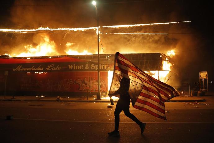 If Trump manages to stay alive and win the race, will the Democrats burn the country down again?