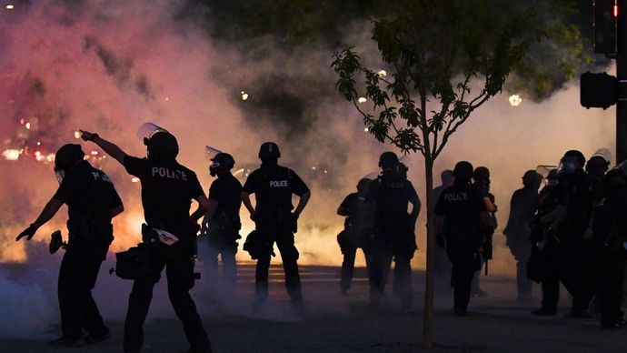 If Trump manages to stay alive and win the race, will the Democrats burn the country down again?