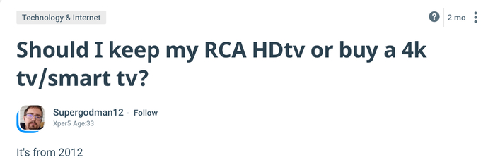 Does my RCA HDtv look tiny to you?