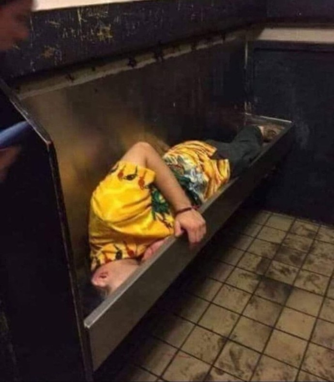 Have you ever fallen asleep on the toilet?