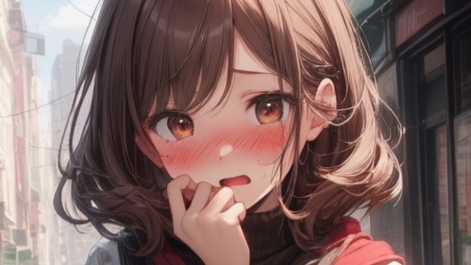 What's something your friend did which made you blush?