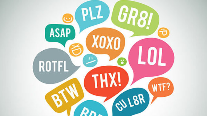Do you ever use text/SMS language during face-to-face conversations?