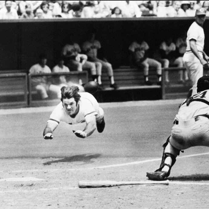 Charlie Hustle" was WITHOUT A DOUBT the most competitive, dynamic, consistent ⚾ player these eyes have ever seen. Player of the DECADE 1970s!