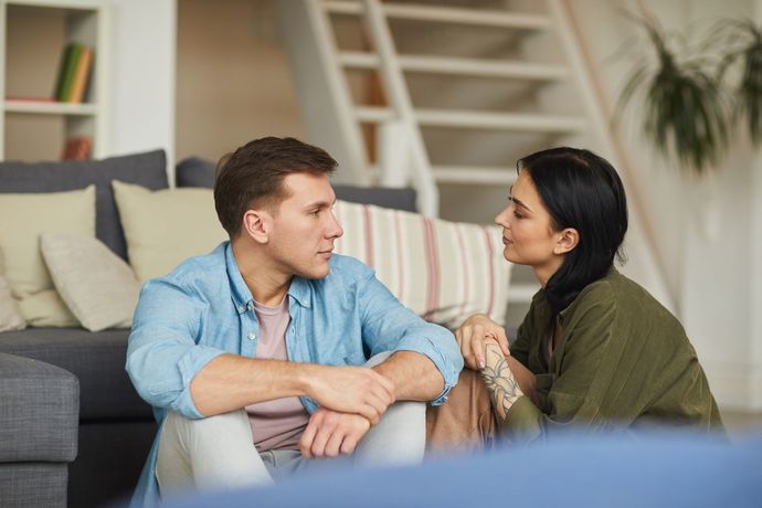 On a scale of 1 to 10, how comfortable are you expressing your emotions to your partner?