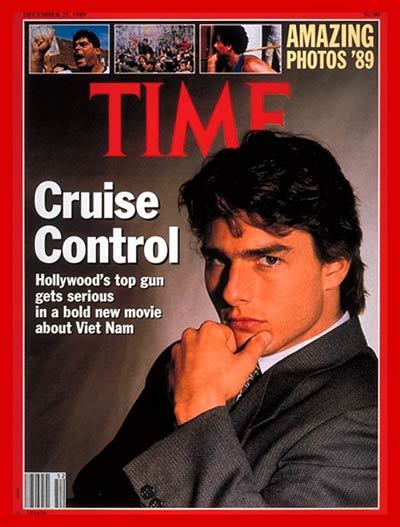 How popular was Tom Cruise in the late 80s?