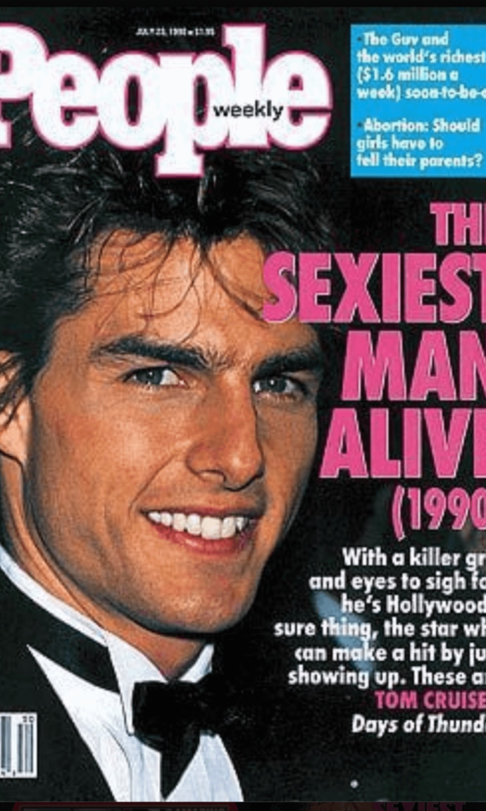 How popular was Tom Cruise in the late 80s?