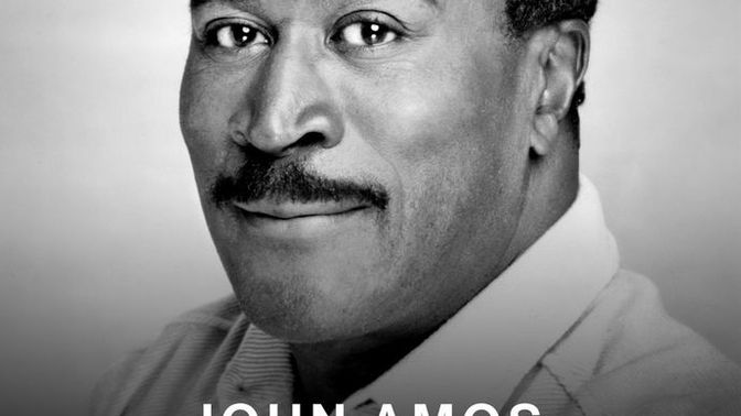 What are your thoughts on the recent passing of actor John Amos who passed away at age 84 due to natural causes?