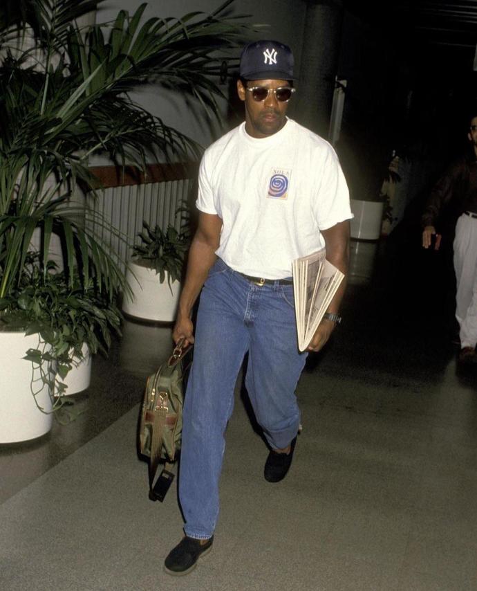 Why did everybody tuck their shirts in during the 90s?
