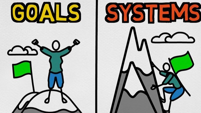 What Is The Difference Between A Goal And A System?