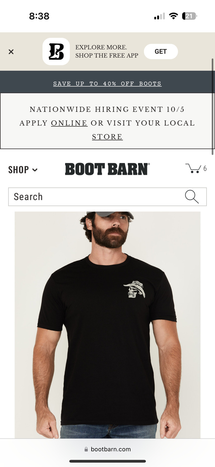 Which shirts or jacket shorts would look good with this cowboy hat? ?