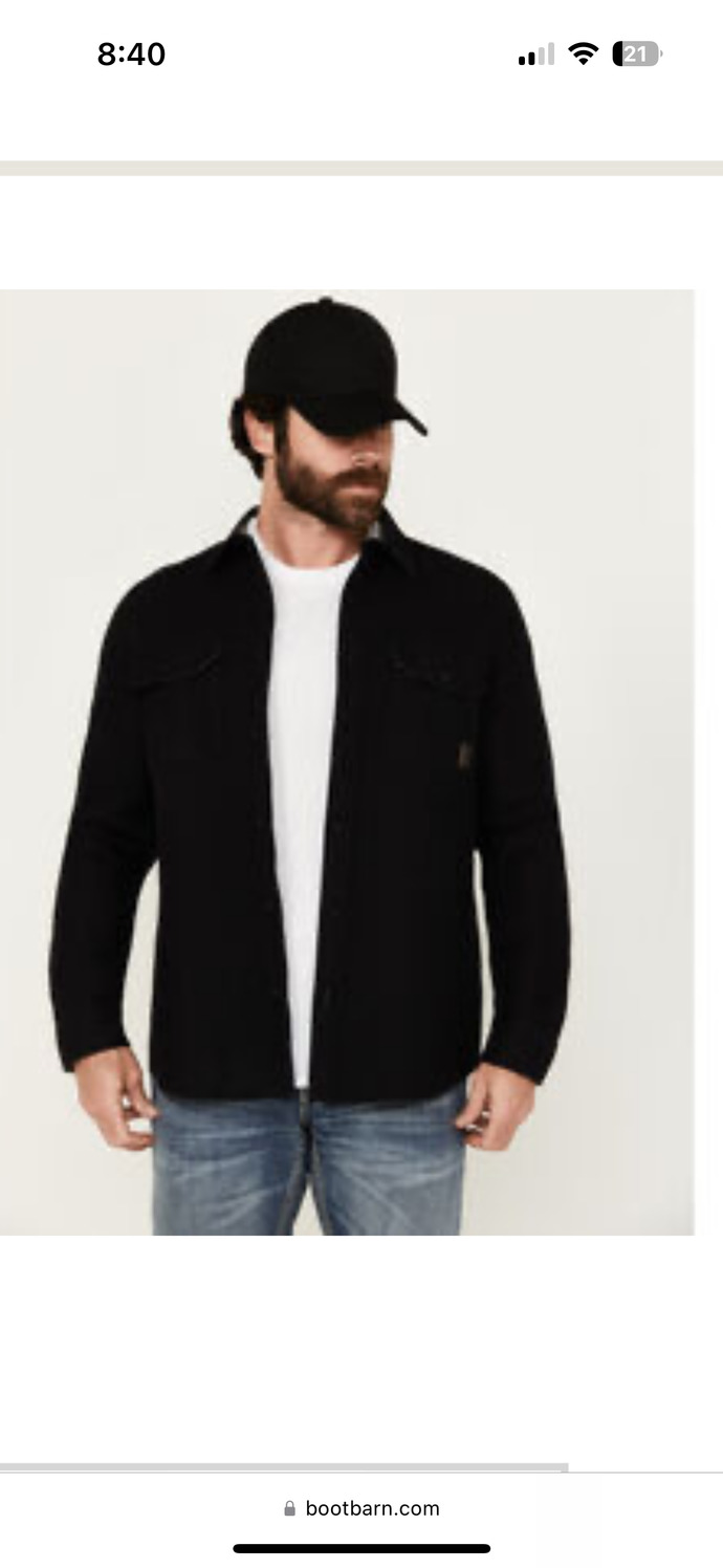 Which shirts or jacket shorts would look good with this cowboy hat? ?