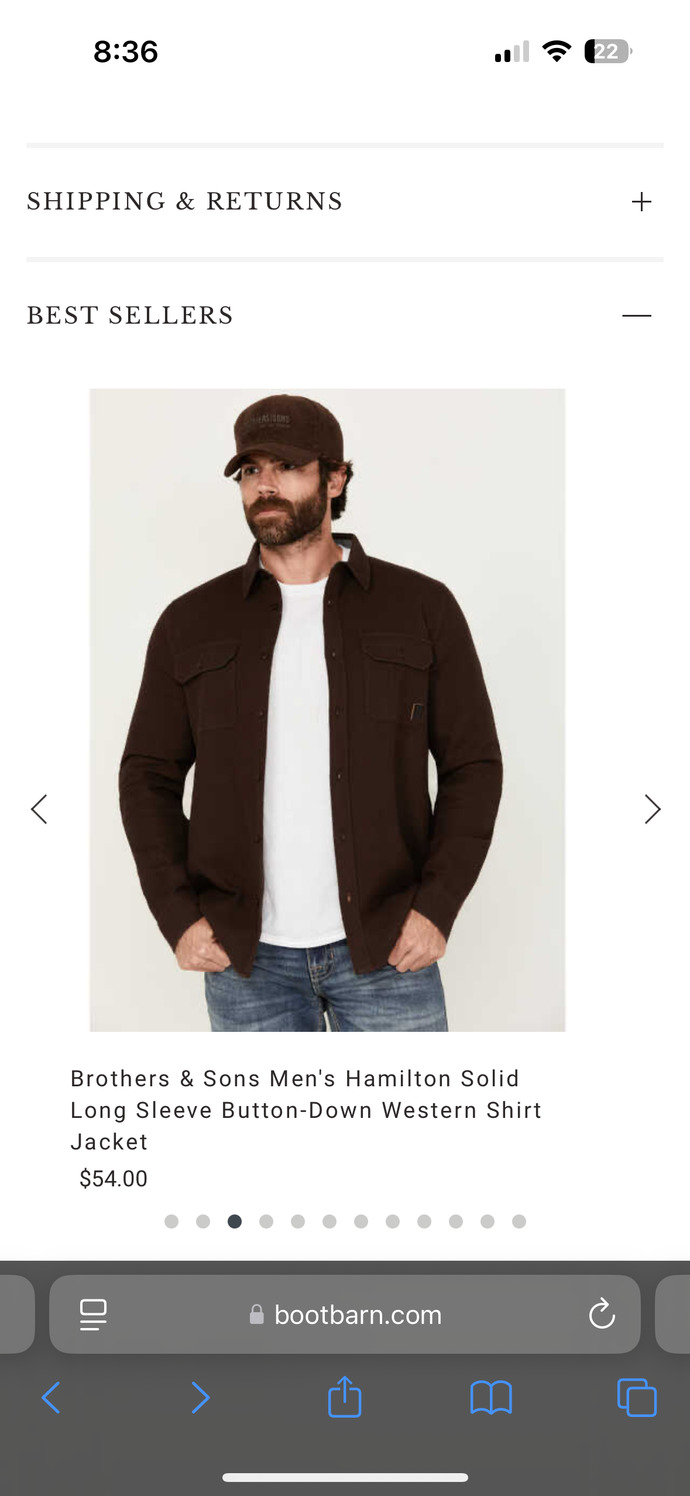 Which shirts or jacket shorts would look good with this cowboy hat? ?