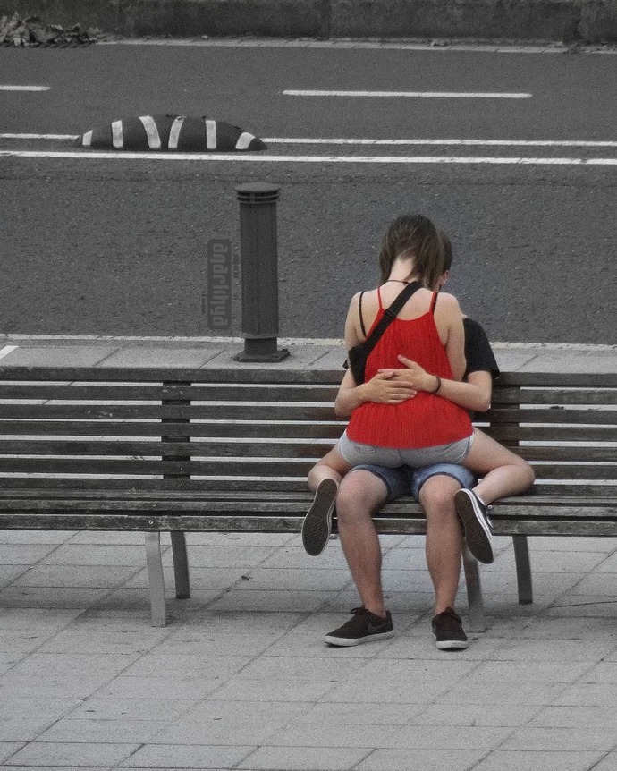 Do you enjoy kissing in public places? If yes where?
