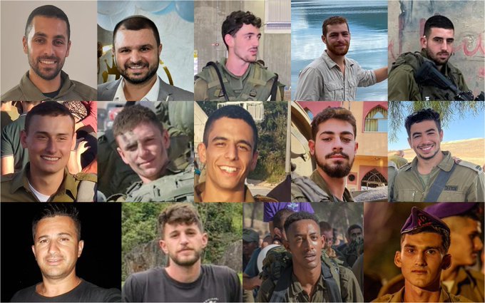14 Israeli soldiers were killed in one day. What do you think?