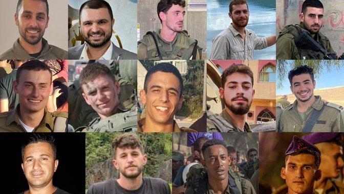 14 Israeli soldiers were killed in one day. What do you think?