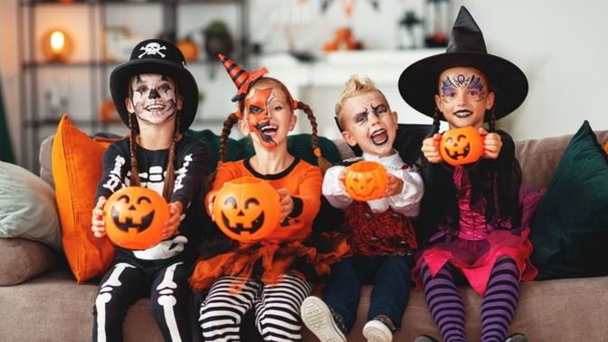 Is dressing up on Halloween for children?