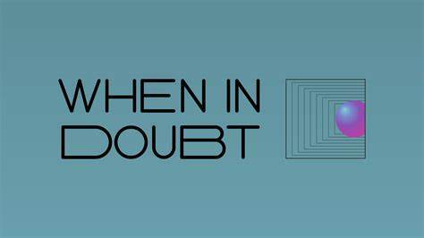When in doubt, pull it out, agree or disagree?
