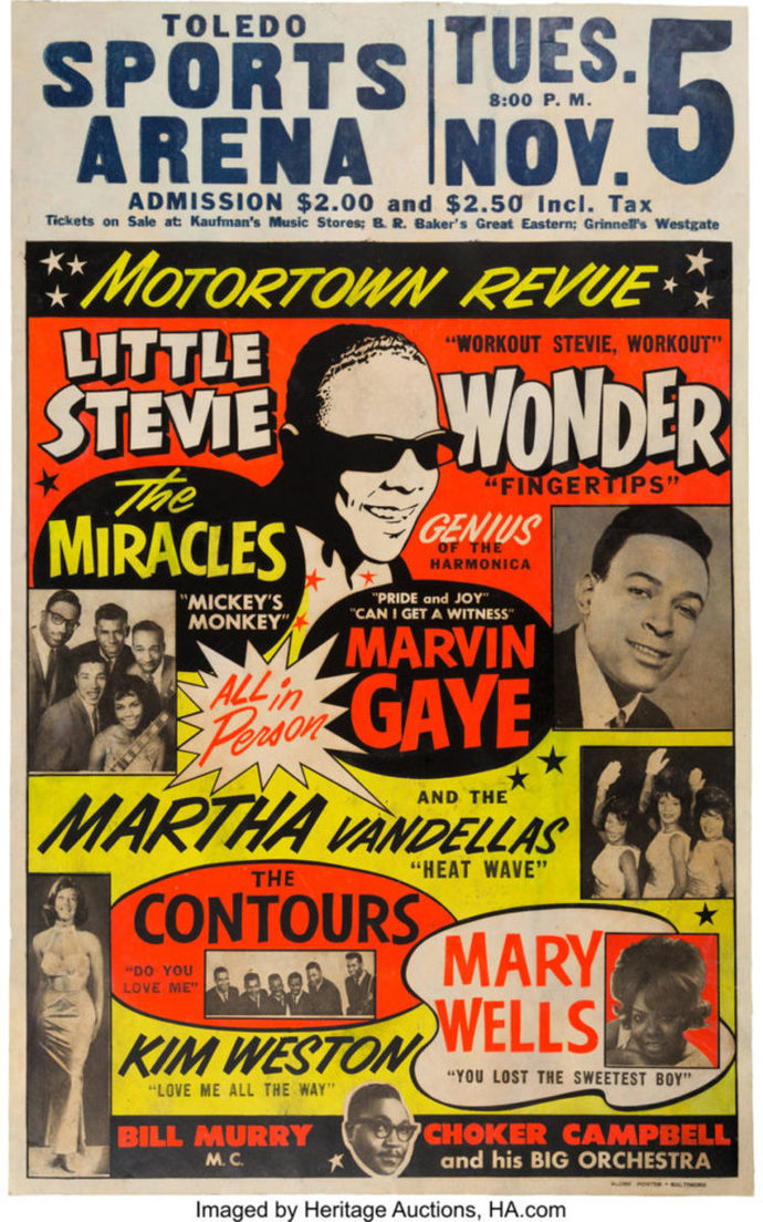 What are your thoughts on this rare footage of the Motortown Revue featuring future Motown greats in 1963?