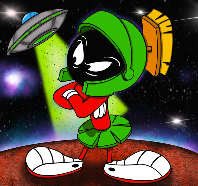 If you can place something on mars surface to confuse scientists, what would you place?