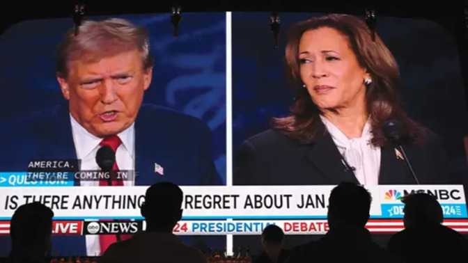 What does Trump have against being fact checked by 60 Minutes, when Harris has agreed to participate?