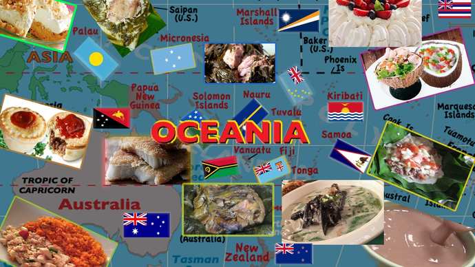 Whats your favorite cuisine from Australia & Oceania?