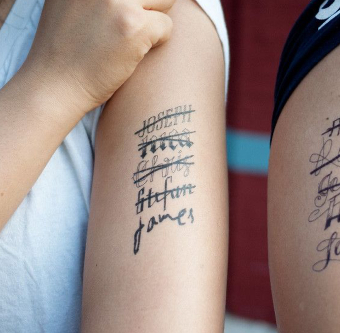 How would you feel if your boy/girl/friend got a large tattoo of your name on them that everyone could see?