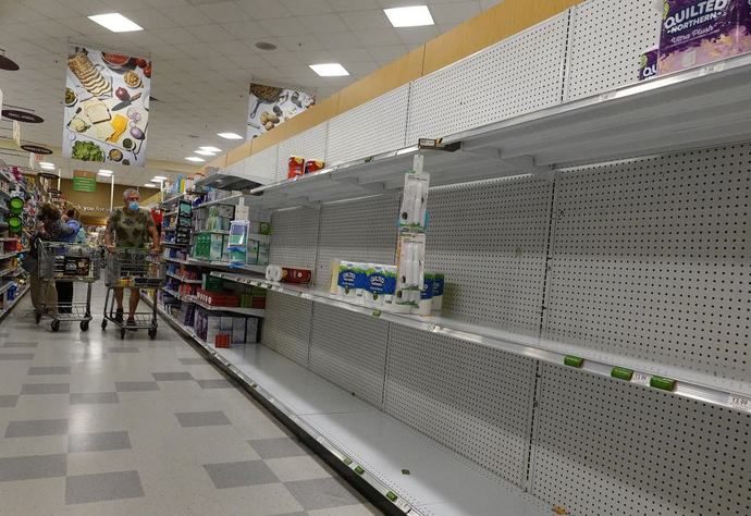Do you remember what a lot of the store shelves looked like four years ago?