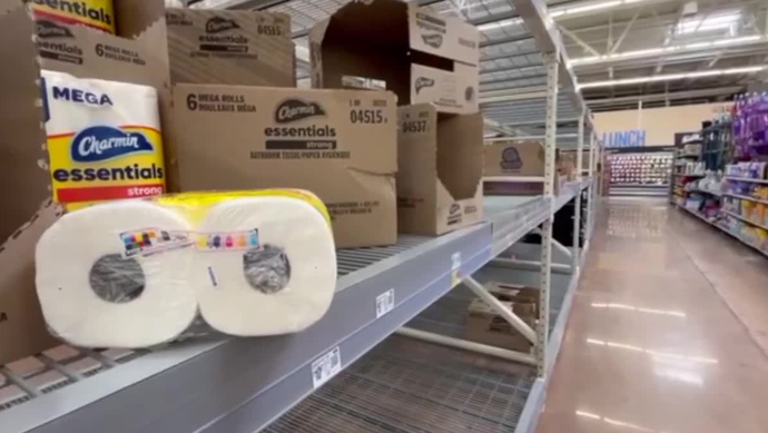 Do you remember what a lot of the store shelves looked like four years ago?