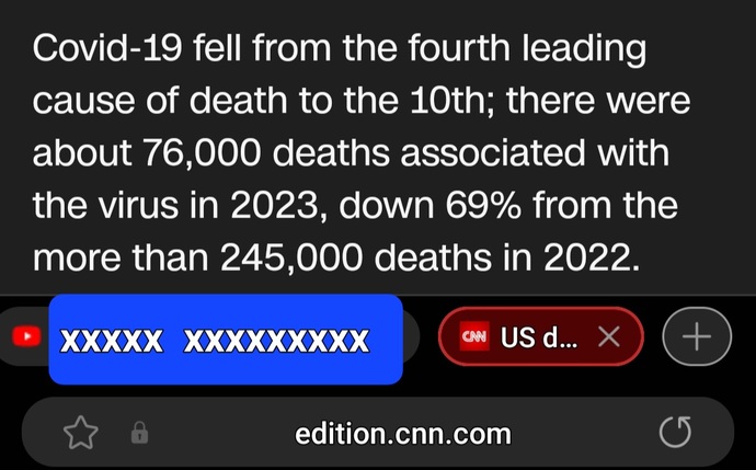people were fooled "no more covid deaths" just not serve purpose to mention
