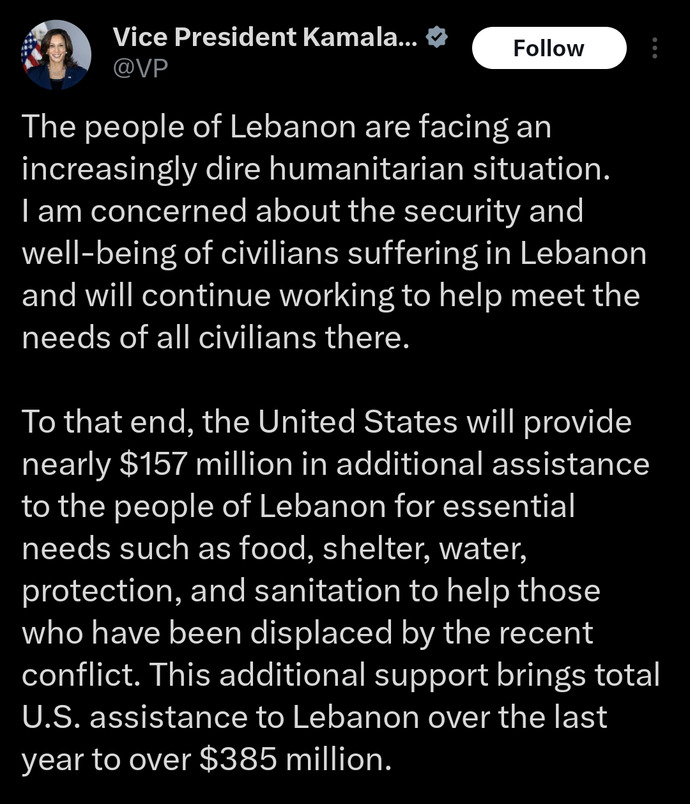 Can a American explain to me how this policy and timing is acceptable from a VP?