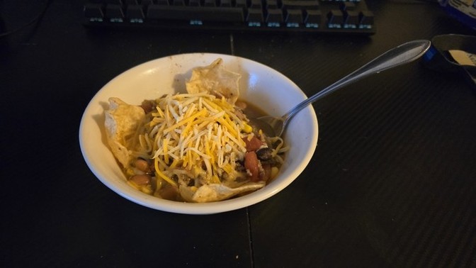 Have you had ranch taco soup?