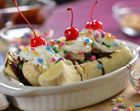 Did you have bananas and custard as a kid?